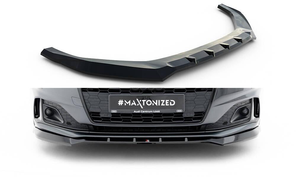 Front Lippe / Front Splitter / Frontansatz V.2 für Audi A5 F5 Facelift von Maxton Design