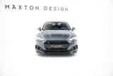 Front Lippe / Front Splitter / Frontansatz V.2 für Audi A5 F5 Facelift von Maxton Design