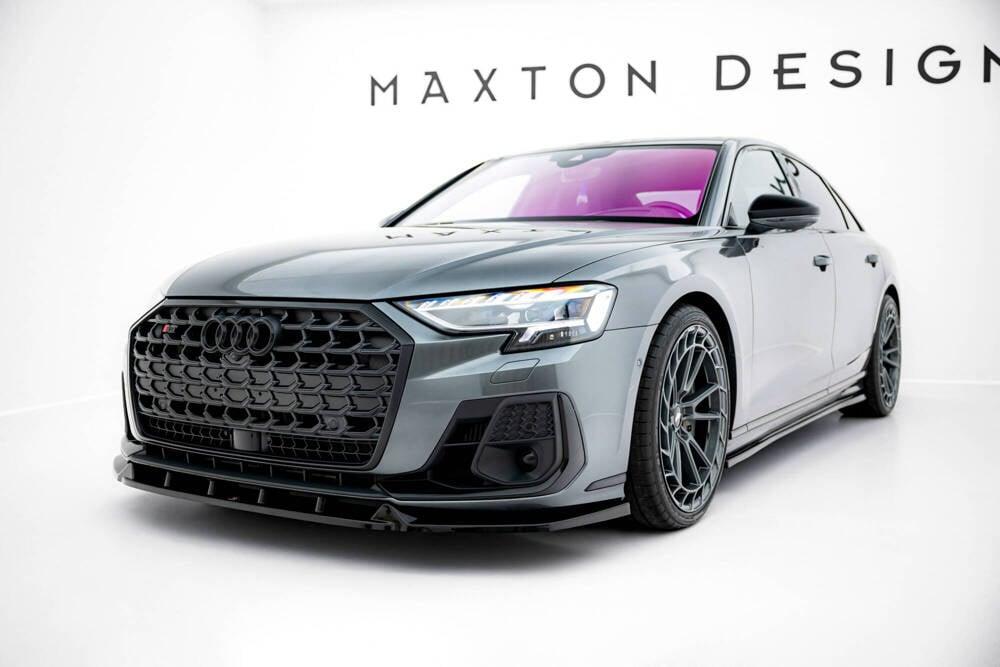 Front Lippe / Front Splitter / Frontansatz V.2 für Audi A8 S-Line 4N Facelift von Maxton Design