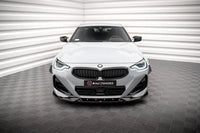 Front Lippe / Front Splitter / Frontansatz V.2 für BMW 2 Coupe M-Paket / M240i G42 von Maxton Design