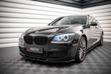 Front Splitter / Cup Schwert / Frontansatz V.2 für BMW 7er M-Paket F01 von Maxton Design