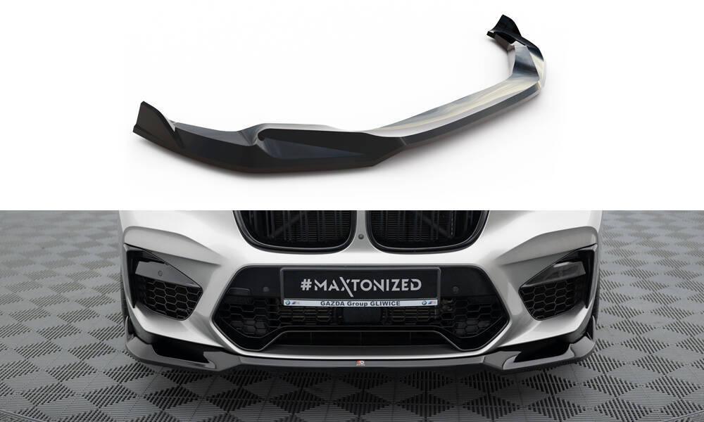 Front Lippe / Front Splitter / Frontansatz V.2 für BMW X4 M F98 von Maxton Design