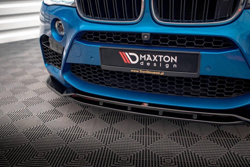 Front Lippe / Front Splitter / Frontansatz V.2 für BMW X6 M F86 von Maxton Design