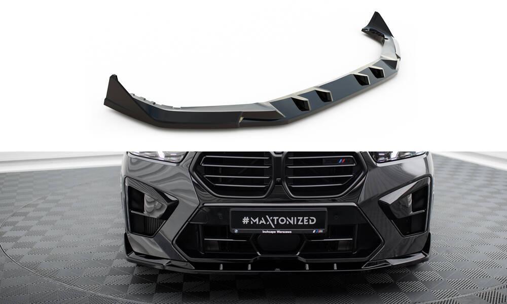 Front Lippe / Front Splitter / Frontansatz V.2 für BMW X5 M F95 Facelift von Maxton Design