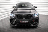 Front Lippe / Front Splitter / Frontansatz V.2 für BMW X6 M F96/G06 von Maxton Design