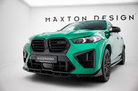 Front Lippe / Front Splitter / Frontansatz V.2 für BMW X6 M F96 Facelift von Maxton Design