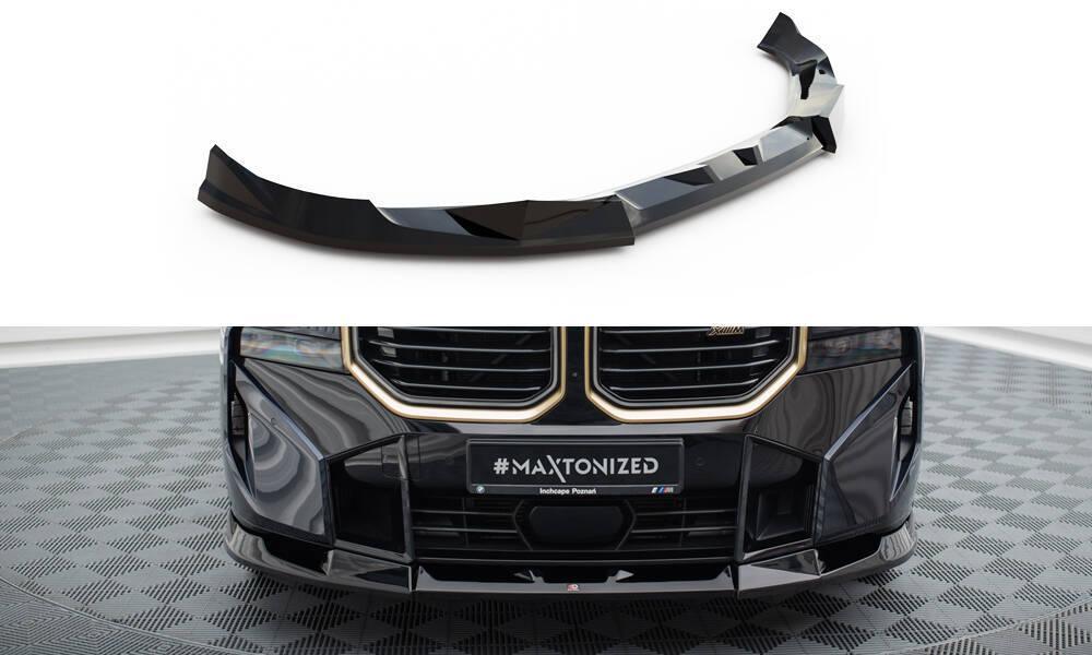 Front Lippe / Front Splitter / Frontansatz V.2 für BMW XM G09 von Maxton Design