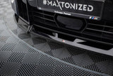 Front Lippe / Front Splitter / Frontansatz V.2 für BMW XM G09 von Maxton Design