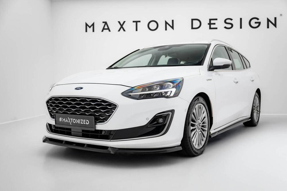 Front Lippe / Front Splitter / Frontansatz V.2 für Ford Focus Vignale MK4 von Maxton Design