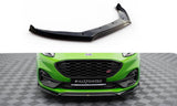 Front Lippe / Front Splitter / Frontansatz V.2 für Ford Puma ST / ST-Line von Maxton Design