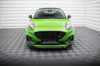 Front Lippe / Front Splitter / Frontansatz V.2 für Ford Puma ST / ST-Line von Maxton Design