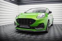 Front Lippe / Front Splitter / Frontansatz V.2 für Ford Puma ST / ST-Line von Maxton Design