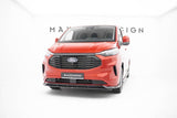 Front Lippe / Front Splitter / Frontansatz V.2 für Ford Transit Custom MK2 von Maxton Design