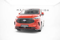 Front Lippe / Front Splitter / Frontansatz V.2 für Ford Transit Custom MK2 von Maxton Design