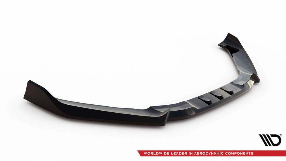 Front Lippe / Front Splitter / Frontansatz V.2 für Hyundai Veloster N MK2 von Maxton Design