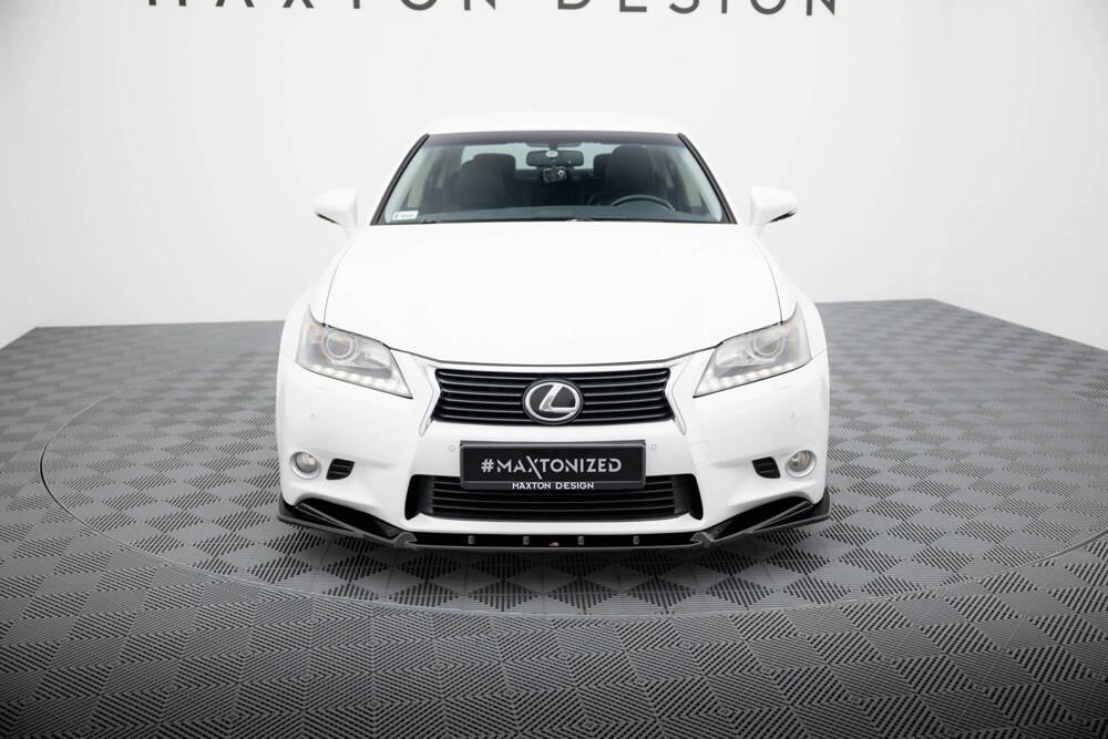 Front Lippe / Front Splitter / Frontansatz V.2 für Lexus GS MK4 von Maxton Design