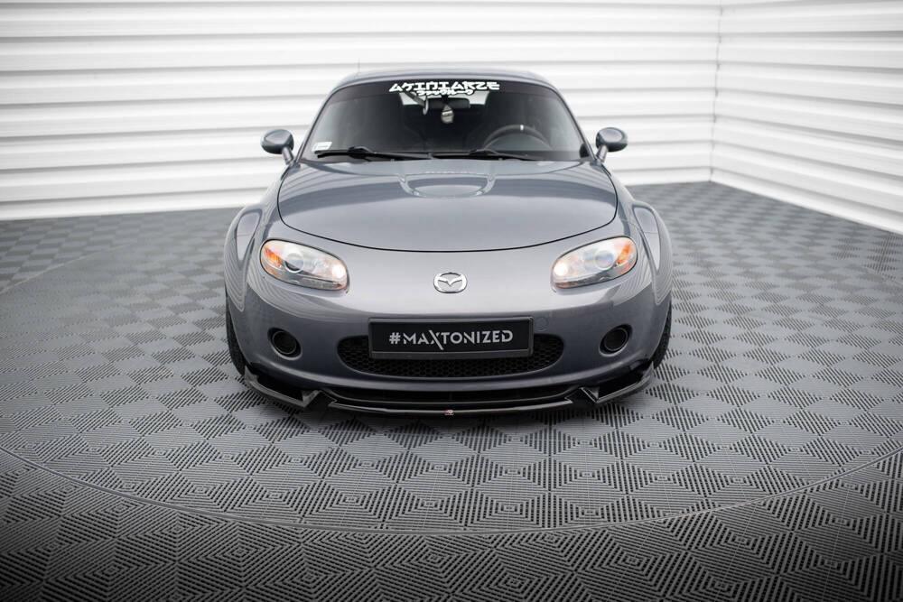 Front Lippe / Front Splitter / Frontansatz V.2 für Mazda MX-5 NC von Maxton Design