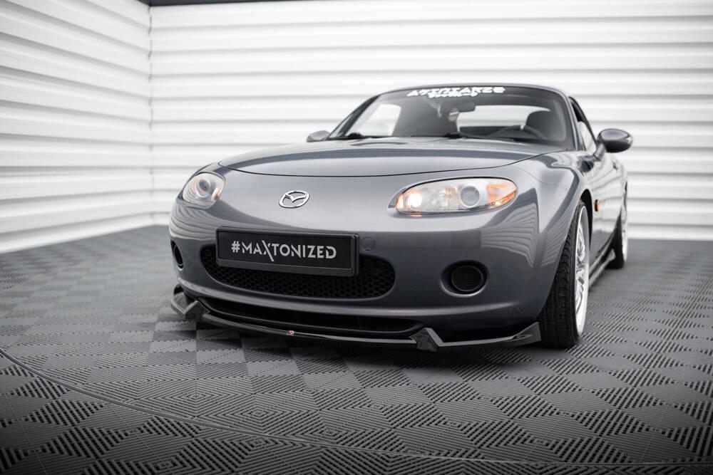 Front Lippe / Front Splitter / Frontansatz V.2 für Mazda MX-5 NC von Maxton Design