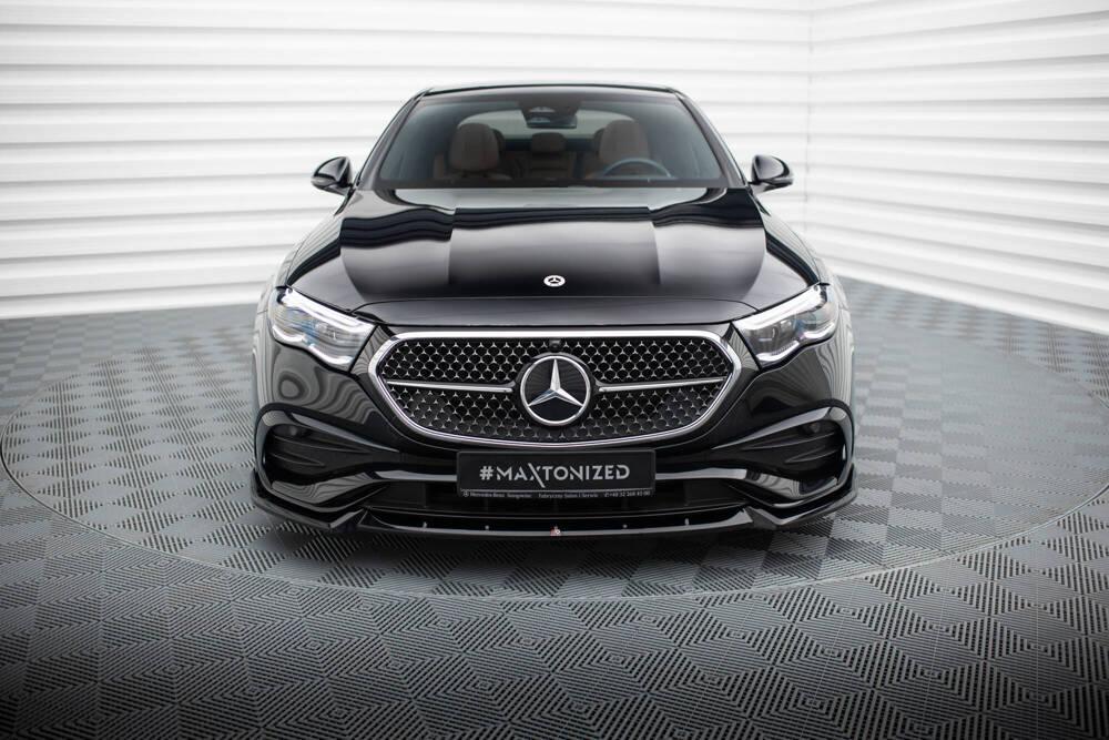 Front Lippe / Front Splitter / Frontansatz V.2 für Mercedes E-Klasse AMG-Line W214 von Maxton Design