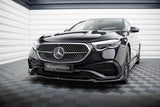 Front Lippe / Front Splitter / Frontansatz V.2 für Mercedes E-Klasse AMG-Line W214 von Maxton Design