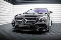 Front Lippe / Front Splitter / Frontansatz V.2 für Mercedes S-Klasse Coupe AMG-Line C217 Facelift von Maxton Design