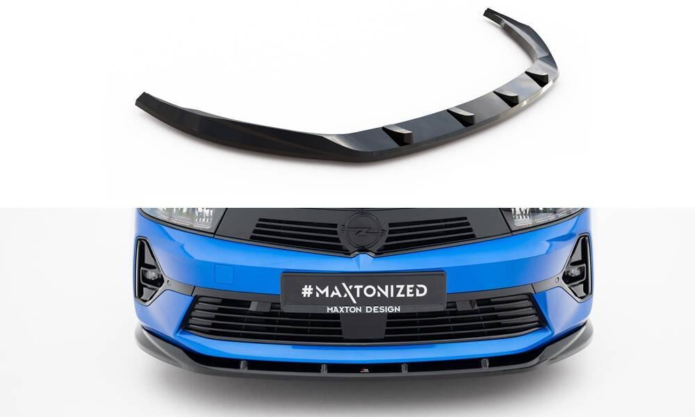 Front Lippe / Front Splitter / Frontansatz V.2 für Opel Astra (L) von Maxton Design