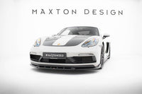 Front Lippe / Front Splitter / Frontansatz V.2 für Porsche 718 Cayman GTS 982 von Maxton Design