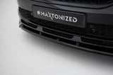 Front Lippe / Front Splitter / Frontansatz V.2 für Skoda Kamiq Monte Carlo NW Facelift von Maxton Design