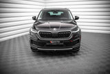 Front Lippe / Front Splitter / Frontansatz V.2 für Skoda Kodiaq NS7 Facelift von Maxton Design