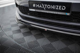 Front Lippe / Front Splitter / Frontansatz V.2 für Skoda Kodiaq Sportline NS7 Facelift von Maxton Design