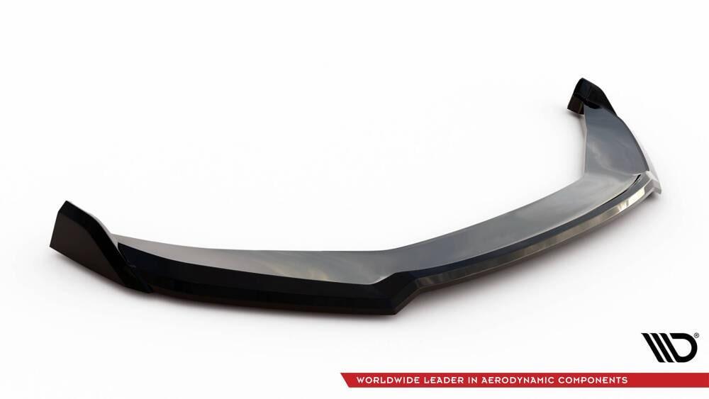 Front Lippe / Front Splitter / Frontansatz V.2 für Skoda Kodiaq Sportline NS7 Facelift von Maxton Design