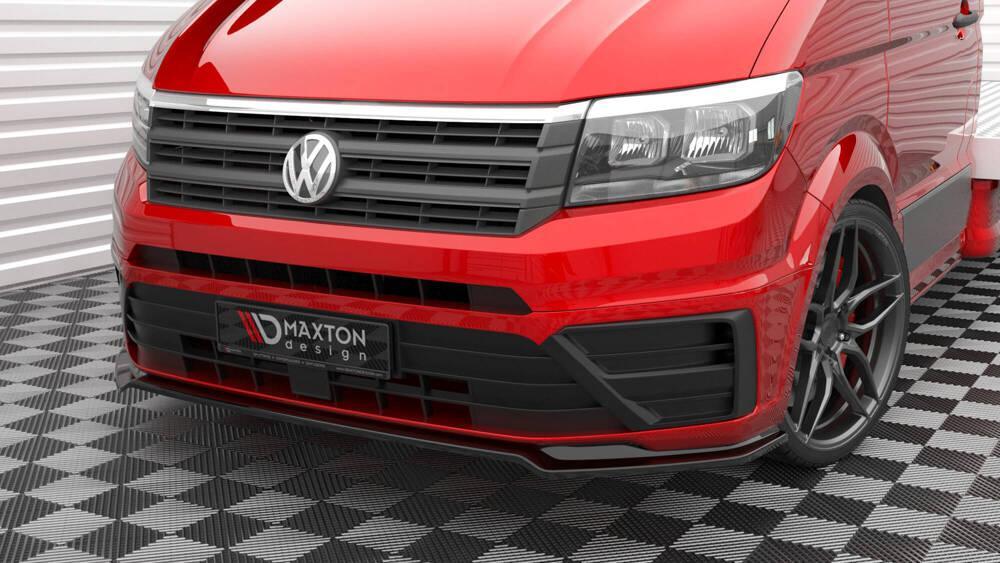 Front Lippe / Front Splitter / Frontansatz V.2 für VW Crafter SY von Maxton Design