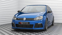 Front Lippe / Front Splitter / Frontansatz V.2 für VW Golf 6 R von Maxton Design