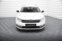 Front Lippe / Front Splitter / Frontansatz V.2 für VW Passat B7 von Maxton Design