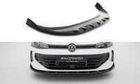 Front Lippe / Front Splitter / Frontansatz V.2 für VW Passat B9 von Maxton Design