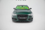 Front Lippe / Front Splitter / Frontansatz V.3 für Audi S6 C7 von Maxton Design