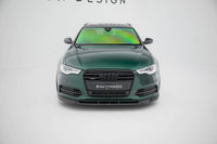 Front Lippe / Front Splitter / Frontansatz V.3 für Audi S6 C7 von Maxton Design