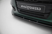 Front Lippe / Front Splitter / Frontansatz V.3 für Audi S3 8Y Facelift von Maxton Design