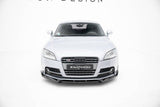 Front Lippe / Front Splitter / Frontansatz V.3 für Audi TTS / TT S-Line 8J Facelift von Maxton Design