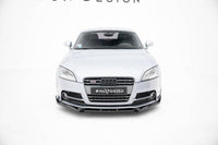 Front Lippe / Front Splitter / Frontansatz V.3 für Audi TTS / TT S-Line 8J Facelift von Maxton Design