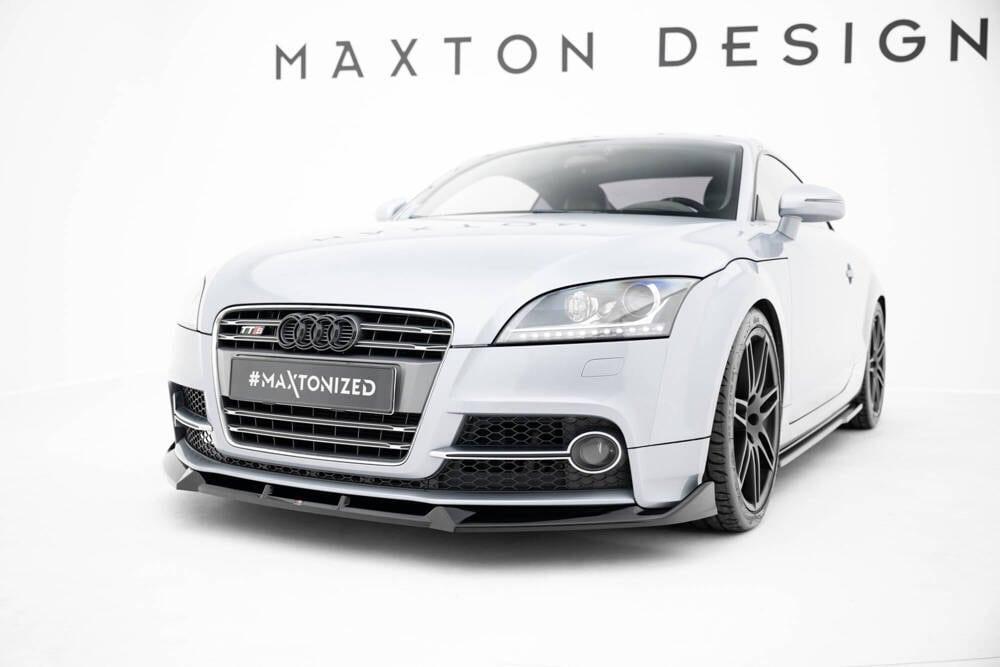 Front Lippe / Front Splitter / Frontansatz V.3 für Audi TTS / TT S-Line 8J Facelift von Maxton Design