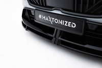 Front Lippe / Front Splitter / Frontansatz V.3 für BMW 1 M-Paket / M135i F70 von Maxton Design