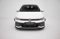 Front Lippe / Front Splitter / Frontansatz V.3 für VW Golf 8 R-Line Facelift von Maxton Design