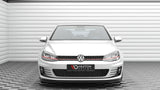 Front Lippe / Front Splitter / Frontansatz V.3 für VW Golf 7 GTI von Maxton Design