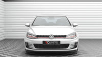 Front Lippe / Front Splitter / Frontansatz V.3 für VW Golf 7 GTI von Maxton Design