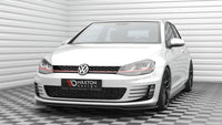 Front Lippe / Front Splitter / Frontansatz V.3 für VW Golf 7 GTI von Maxton Design