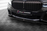 Front Lippe / Front Splitter / Frontansatz V.4 für BMW 7 G11 M-Paket Facelift von Maxton Design