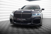 Front Lippe / Front Splitter / Frontansatz V.4 für BMW 7 G11 M-Paket Facelift von Maxton Design