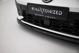 Front Lippe / Front Splitter / Frontansatz V.4 für VW Golf 8 R-Line Facelift von Maxton Design