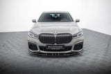 Front Lippe / Front Splitter / Frontansatz V.5 für BMW 7 G11 M-Paket Facelift von Maxton Design